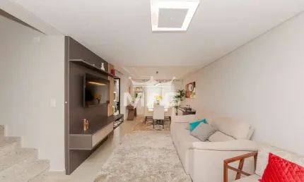 Casa em condomínio fechado com 3 quartos à venda na rua theodoro makiolka, 2875, santa cândida, curitiba por r$ 794.900