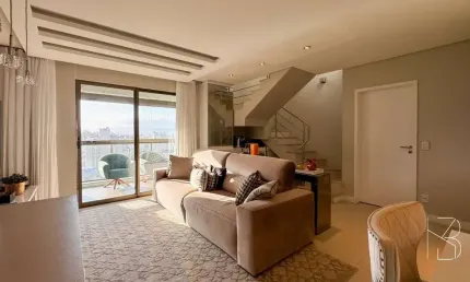 Cobertura duplex com 3 suítes e 100% Mobiliado à Venda!