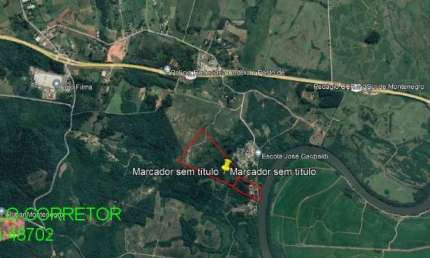 Terreno à venda na Porto Garibaldi, s/n, Pesqueiro, Montenegro, 193000 m2 por R$ 730.000