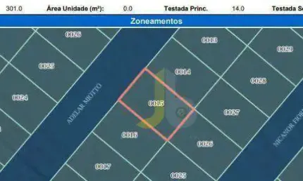 Terreno à venda, 301 m² por R$ 299.000 - Paraíso Tropical I - Cascavel/PR