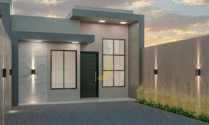 Casa com 3 casa à venda, 90 m² por R$ 475.000 - Verona - Cascavel/PR
