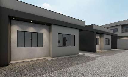Casa com 2 dormitórios à venda, 57 m² - Santa Cruz - Cascavel/PR Possibilidade de encaixar no Minha Casa Minha Vida