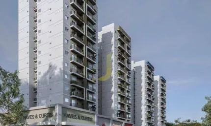 Apartamento com Varanda Gourmet e ótimas áreas de lazer