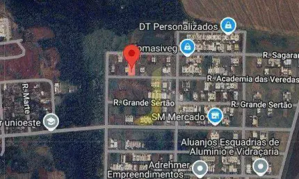 Terreno à venda na Rua Academia das Veredas, 1580, Cascavel Velho, Cascavel