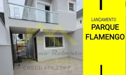 Sobrado para Venda em Guarulhos, Parque Flamengo, 3 dormitórios, 1 suíte, 2 banheiros, 2 vagas