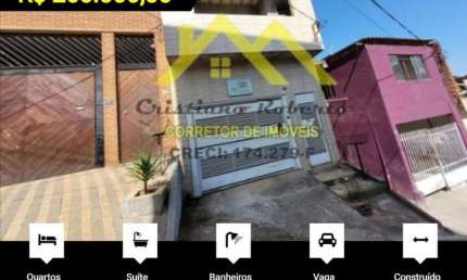 Casa para Venda em Guarulhos, Recreio São Jorge, 4 dormitórios, 1 suíte, 4 banheiros, 1 vaga