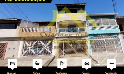 Casa para Venda em Guarulhos, Residencial Cerconi, 5 dormitórios, 2 suítes, 2 banheiros, 2 vagas