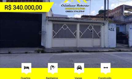 Casa para Venda em Guarulhos, Vila Santa Maria, 2 dormitórios, 2 banheiros, 2 vagas