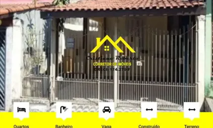 Casa para Venda em Guarulhos, Jardim Leda, 3 dormitórios, 1 banheiro, 2 vagas