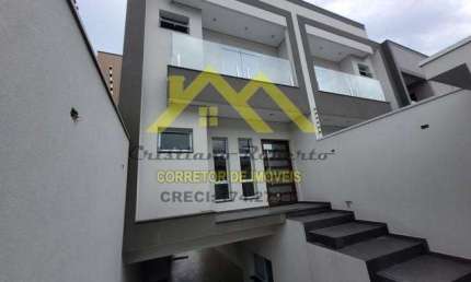 Sobrado para Venda em Guarulhos, Jardim Santa Clara, 3 dormitórios, 3 suítes, 2 banheiros, 5 vagas