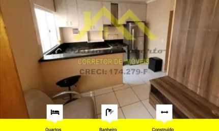 Casa para locação em guarulhos, jardim bela vista, 2 dormitórios, 1 banheiro