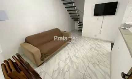 CASA SOBRADO | 02 DORM | GARAGEM PARA MOTO | 84M² | CIDADE NAUTICA - SÃO VICENTE.