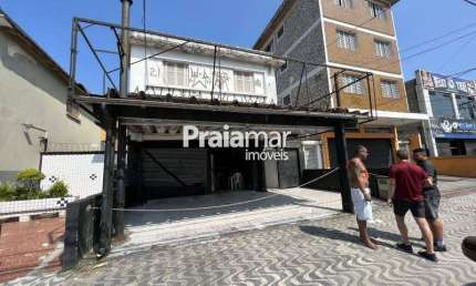 LOJA COMERCIAL TÉRREA AMPLA | 03 VAGAS + APARTAMENTO 02 DORMITÓRIOS | SÃO VICENTE - SP