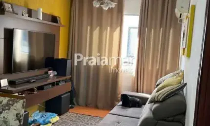 Apartamento com 2 quartos à venda no Catiapoa, São Vicente 