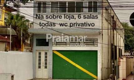 Ponto comercial para alugar na Vila Mathias, Santos 