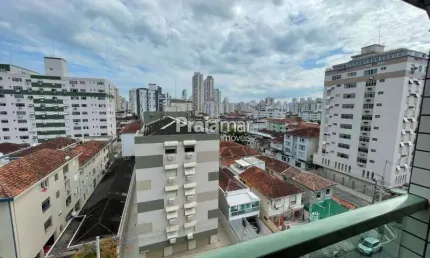 Apartamento c/ sacada  / 03 dorm /.120 m ² / 01 vaga de garagem /  campo grande / santos / s.p