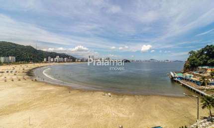 APTO 04 SUÍTES | 02 VAGAS | VISTA LINDA PANORÂMICA BAIA DE SÃO VICENTE | 250m² | ILHA PORCHAT - S.V