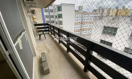 01 dorm amplo com sacada | piscina | 01 vaga | gonzaguinha - s.v