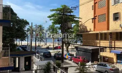 APARTAMENTO COM VISTA PRO MAR | 02 DORM | GARAGEM COLETIVA | 75M² | GONZAGUINHA - SÃO VICENTE.