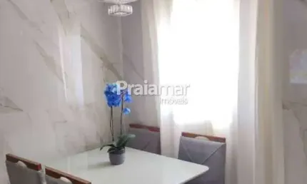 TRIPLEX COM 02 DORMS (01 SUÍTE) | 01 VAGA | CATIAPOA I SÃO VICENTE