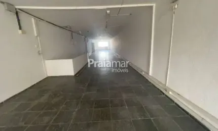 Loja com mezanino i 4 wcs i quintal com edícula i próx a av cons nébias - santos i 530 mts2