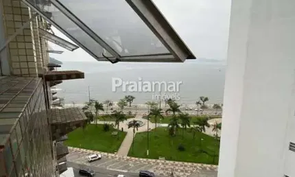 Apto 2 dormt i vista mar i ótima localização ! reformado !