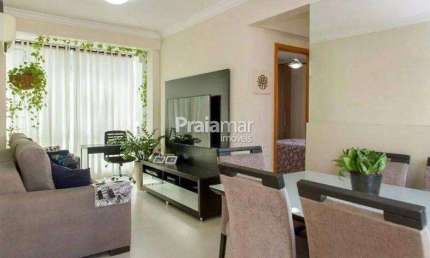 APARTAMENTO | 02 DORM | 01 SUITE | 01 VAGA DE GARAGEM | CAMPO GRANDE - SANTOS.