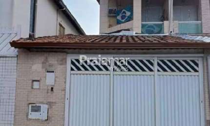 CASA SOBRADO | 02 SUITES | 01 VAGA DE GARAGEM | 95,05M² | GUILHERMINA - SÃO VICENTE.