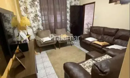 CASA SOBRADO | 02 SUITES | 01 VAGA DE GARAGEM | GUILHERMINA - PRAIA GRANDE.