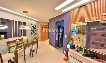 Apartamento | 03 dorm | 02 suítes | 02 vagas de garagem | canto do forte - praia grande.