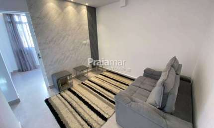 Apartamento com 1 quarto à venda no Embaré, Santos 