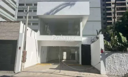 COMERCIAL | 04 LAVABOS | 02 VAGAS DE GARAGEM | 255M² | GONZAGUINHA - SÃO VICENTE.