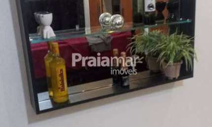 APARTAMENTO 02 DORM  I SALA I 01 VAGA I 58m2 I  I MARAPÉ I SANTOS