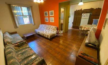 Apartamento Térreo à Venda em Gonzaguinha, São Vicente - 1 Dormitório, 1 Vaga, Próximo à Praia!