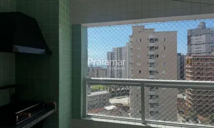 APTO 2 SUITES | 3 W.C | VARANDA GOURMET | AREA DE LAZER COMPLETA | GARAGEM | CAIÇARA | PRAIA GRANDE