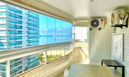 APTO 4 DORMI | 3 W.C | 3 VAGAS DEMARCADAS | LAZER COMPLETO | CANTO DO FORTE | PRAIA GRANDE