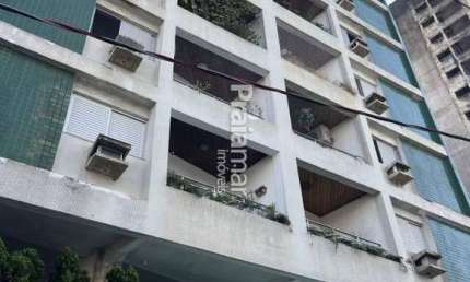 APARTAMENTO 2 DORMITÓRIOS, 1 SUÍTE, PISCINA E GARAGEM NO MARAPÉ - SANTOS À VENDA
