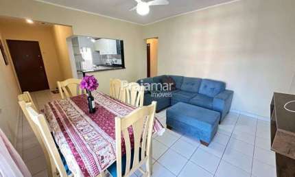 APARTAMENTO MOBILIADO 2 DORMS | 1 SUÍTE | ITARARÉ, SÃO VICENTE - ALUGUEL R$ 3.200