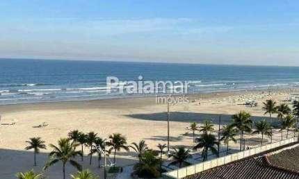 APARTAMENTO À VENDA NA AVIAÇÃO, PRAIA GRANDE - 1 DORMITÓRIO, VISTA PARA O MAR, EXCELENTE LOCALIZAÇÃO