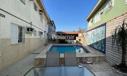 CASA EM CONDOMÍNIO  | 4 DORMI | 4 W.C | 2 VAGAS | 150 M2 | PISCINA E CHURRASQUEIRA | MACUCO | SANTOS