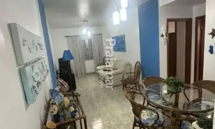 Apartamento 1 dormitório no centro de são vicente - excelente localização