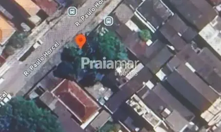 Terreno à venda no Japuí, São Vicente 