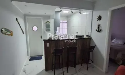 Apto porteira fechada reformado 1 dorm | garagem & elevador | itararé - s.v