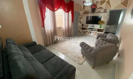 Casa 3 Dormitórios/ Edícula Ampla/ 1 Suíte/ 4 Vagas/ 143 m/ Parque São Vicente/SV.