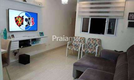 CASA CONDOMÍNIO 2 DORMITÓRIOS | MOBILIADA | 68m² | 1 VAGA | VILA VOTURUA - SV | R$ 329.000