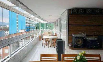 Apto 03 dorms GARDEN | 3 Suite | Sacada Gourmet | 2 Vaga | 151m² | Itarare - São Vicente