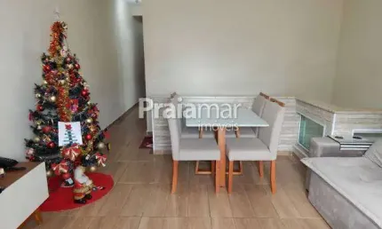 Casa em condomínio fechado com 2 quartos à venda no Santa Maria, Santos 