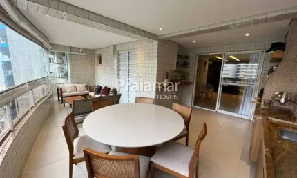 Apartamento alto padrão | 04 dormitórios | 03 suítes | 205m² | canto do forte | praia grande