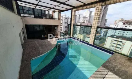 Cobertura duplex 3 Dormitórios/ 2 suítes/ 2 vagas/ 156 m²/ Vila Caiçara - Praia Grande