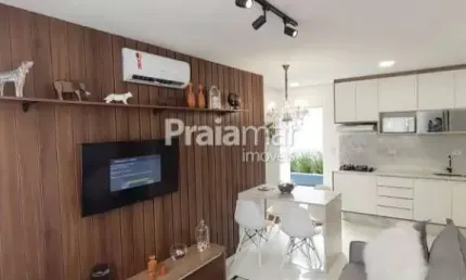 Apartamento com 2 quartos à venda no Catiapoa, São Vicente 
